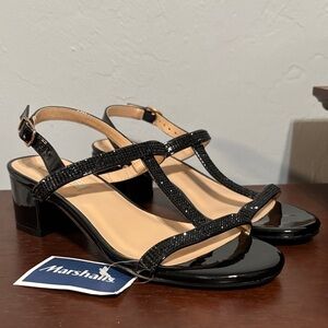 Primadonna Black Strappy Sandals, size 36 (5.5-6US)
